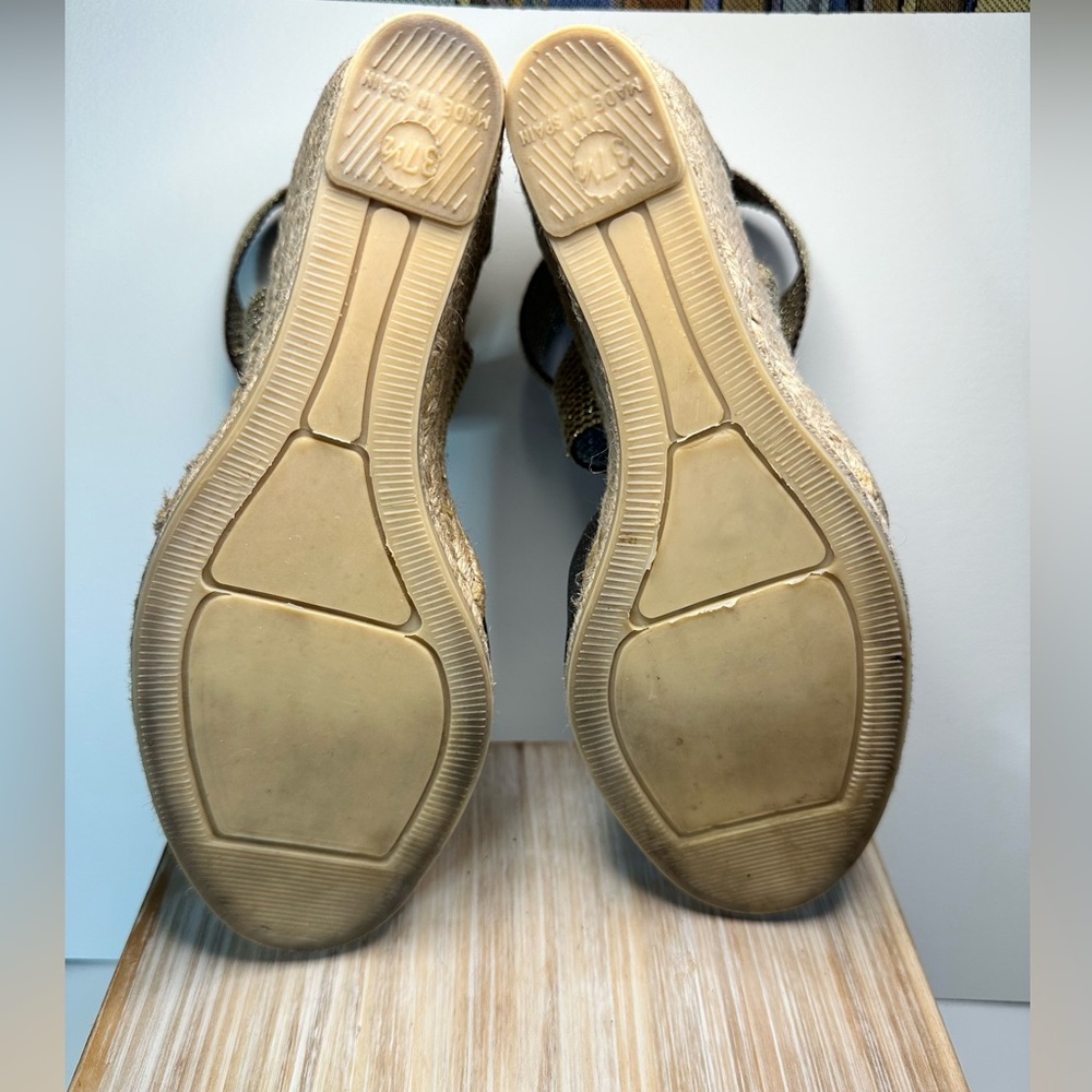 Jean Michel Cazabat Wedge Sandals - Picture 6 of 6